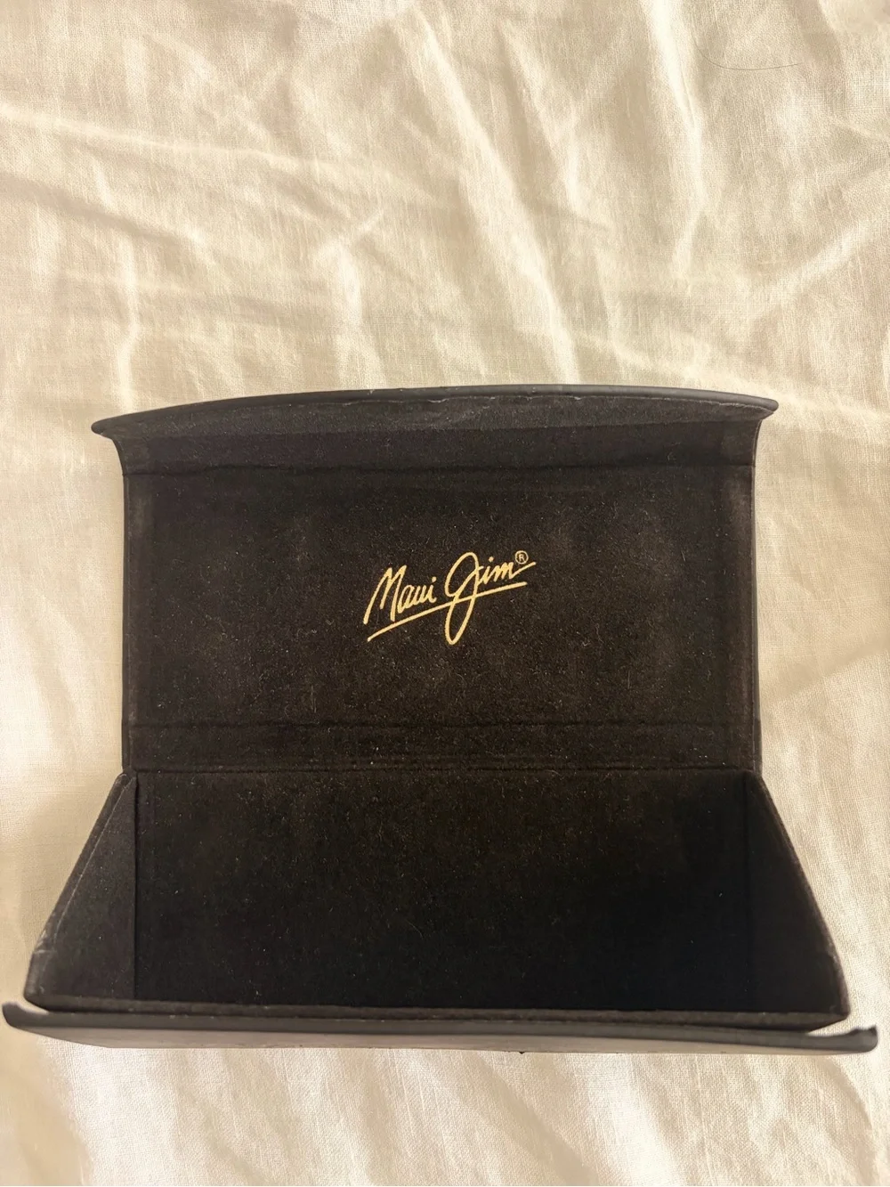MAUI JIM Black Aviator Sunglasses - Dark Smoke Lenses